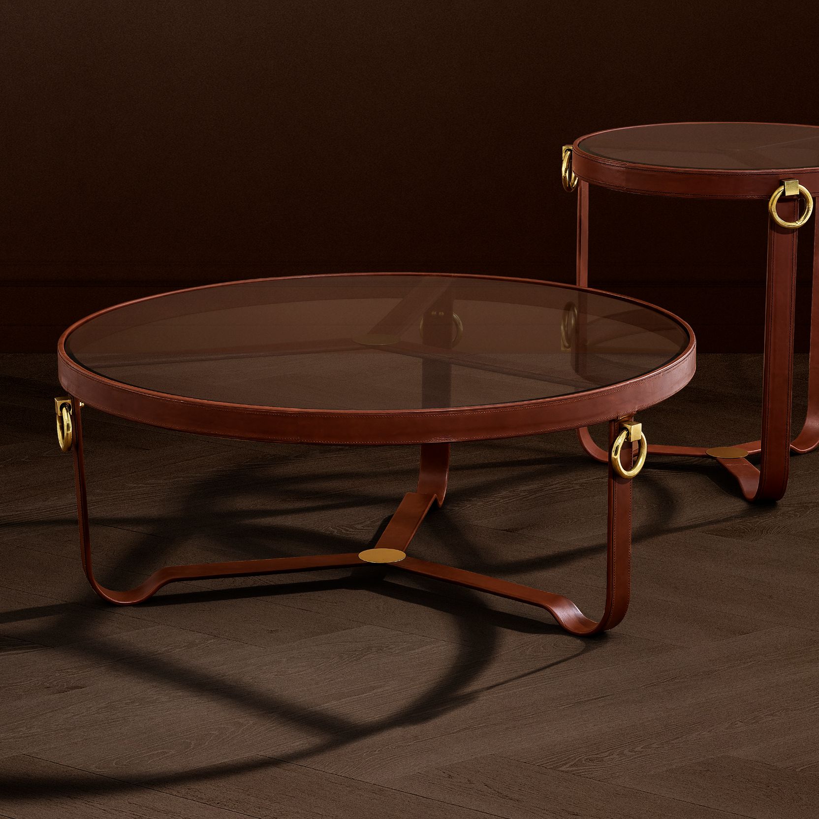 Belgravia Coffee Table Leather 100 cm Belgravia Coffee Table Leather 100 cm