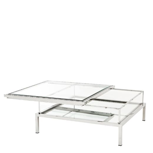 Harvey Coffee Table Stainless Steel 100 cm Harvey Coffee Table Stainless Steel 100 cm