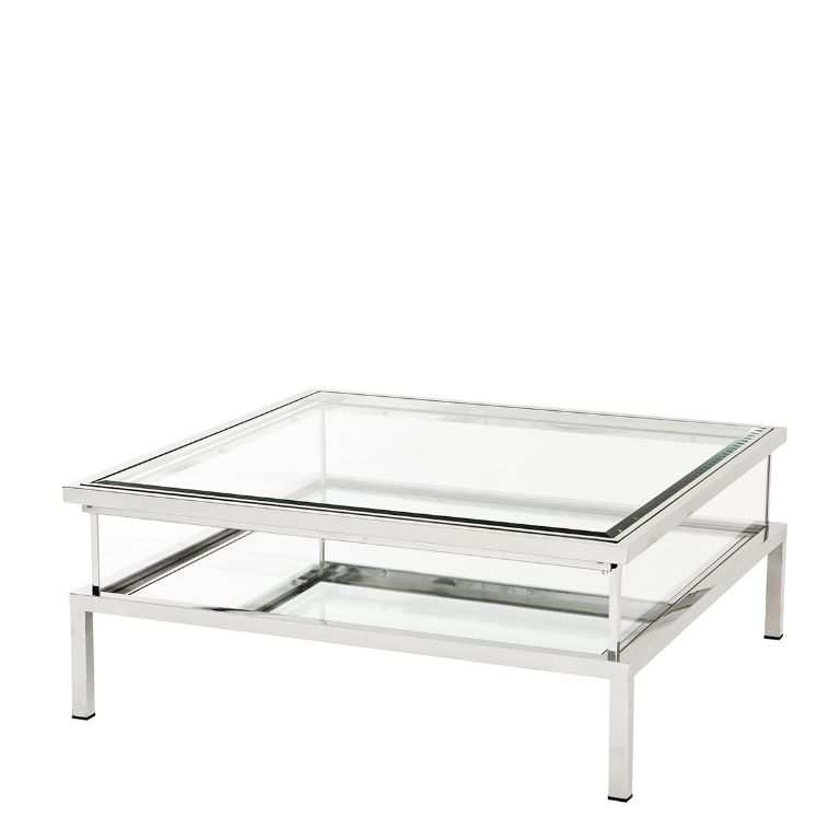 Harvey Coffee Table Stainless Steel 100 cm Harvey Coffee Table Stainless Steel 100 cm