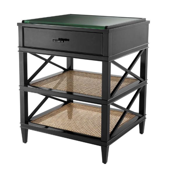 Bahamas Side Table Rattan 60 cm