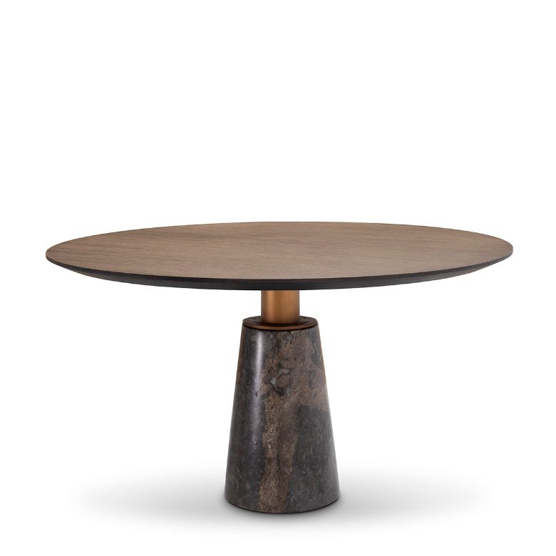 Genova Dining Table Oak 132 cm