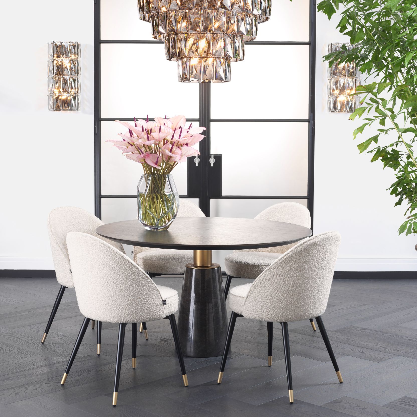 Genova Dining Table Oak 132 cm