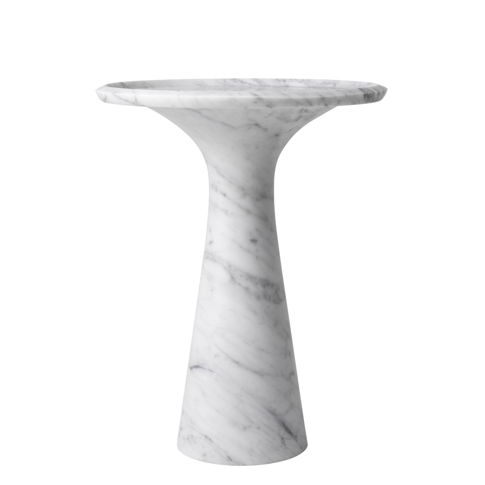 Pompano Low Side Table Marble 46.5 cm Pompano Low Side Table Marble 46.5 cm