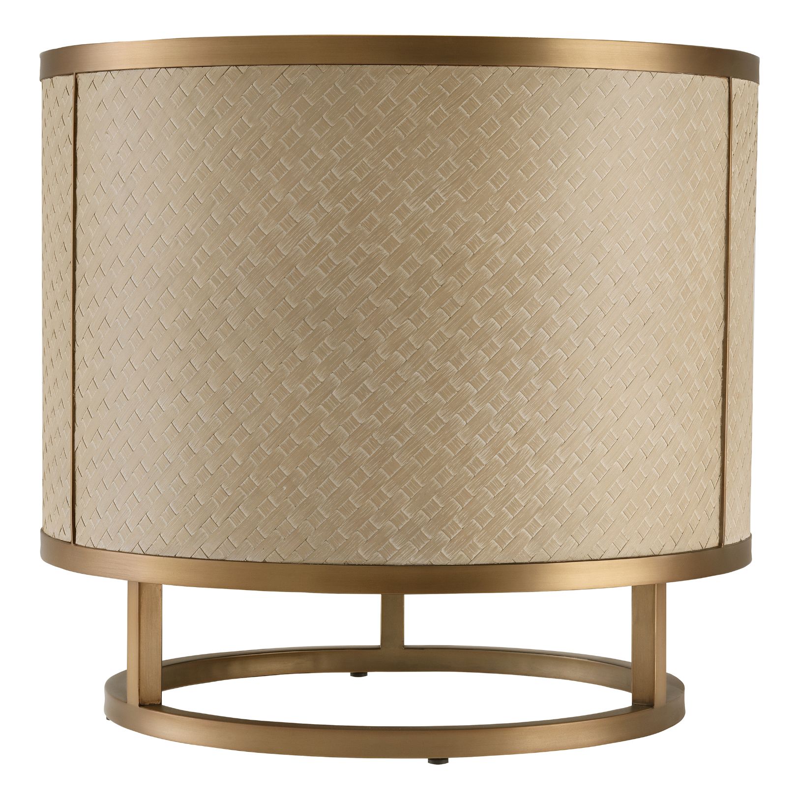 Napa Valley Side Table Woven Oak Veneer 55 cm Napa Valley Side Table Woven Oak Veneer 55 cm