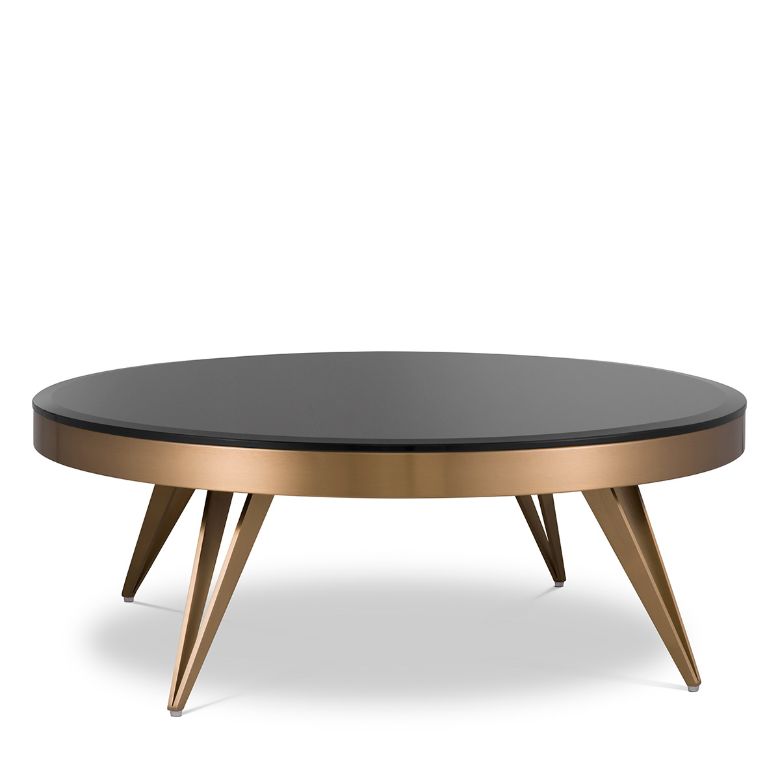 Rocco Coffee Table Brass 90 cm Rocco Coffee Table Brass 90 cm