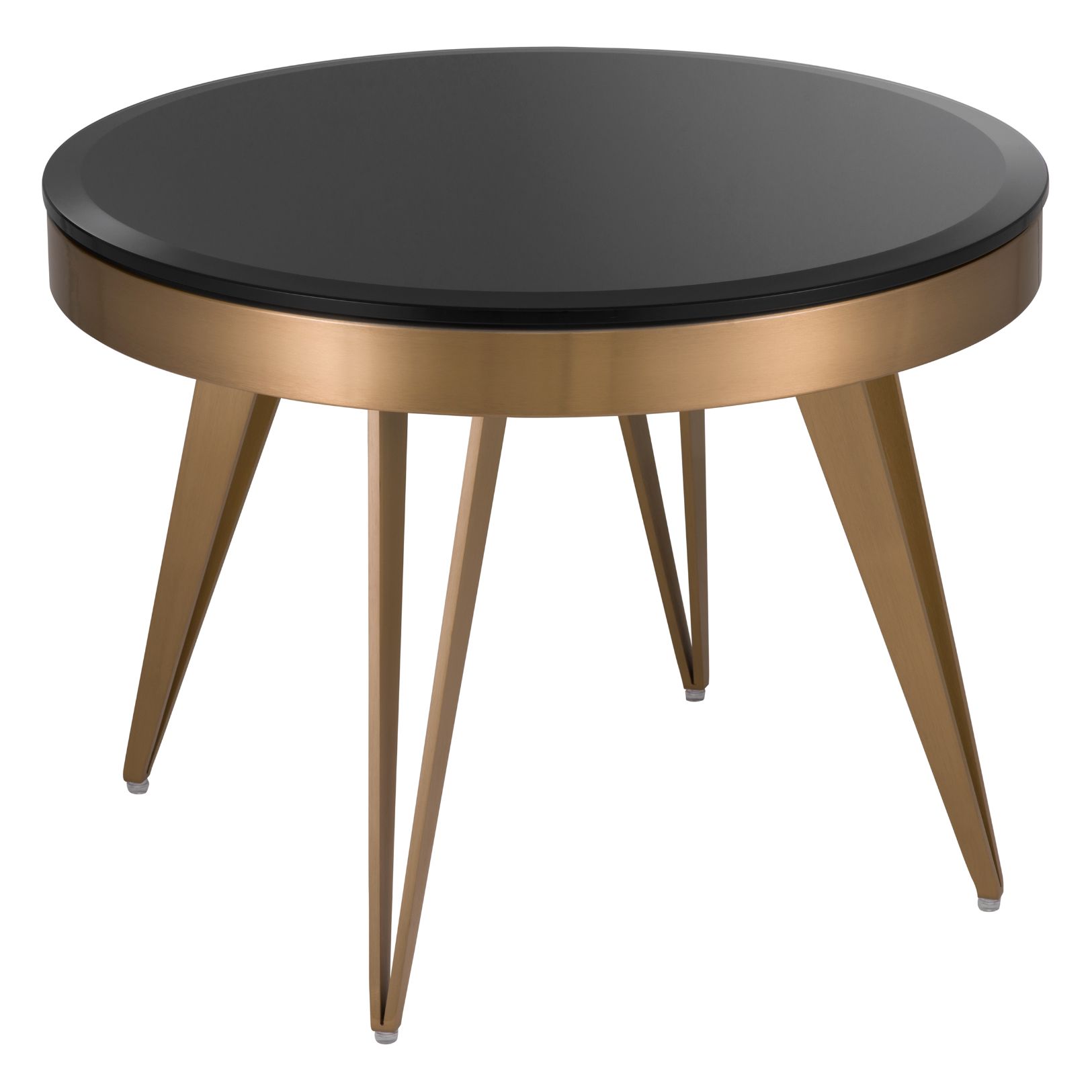Rocco Side Table Brass 60 cm