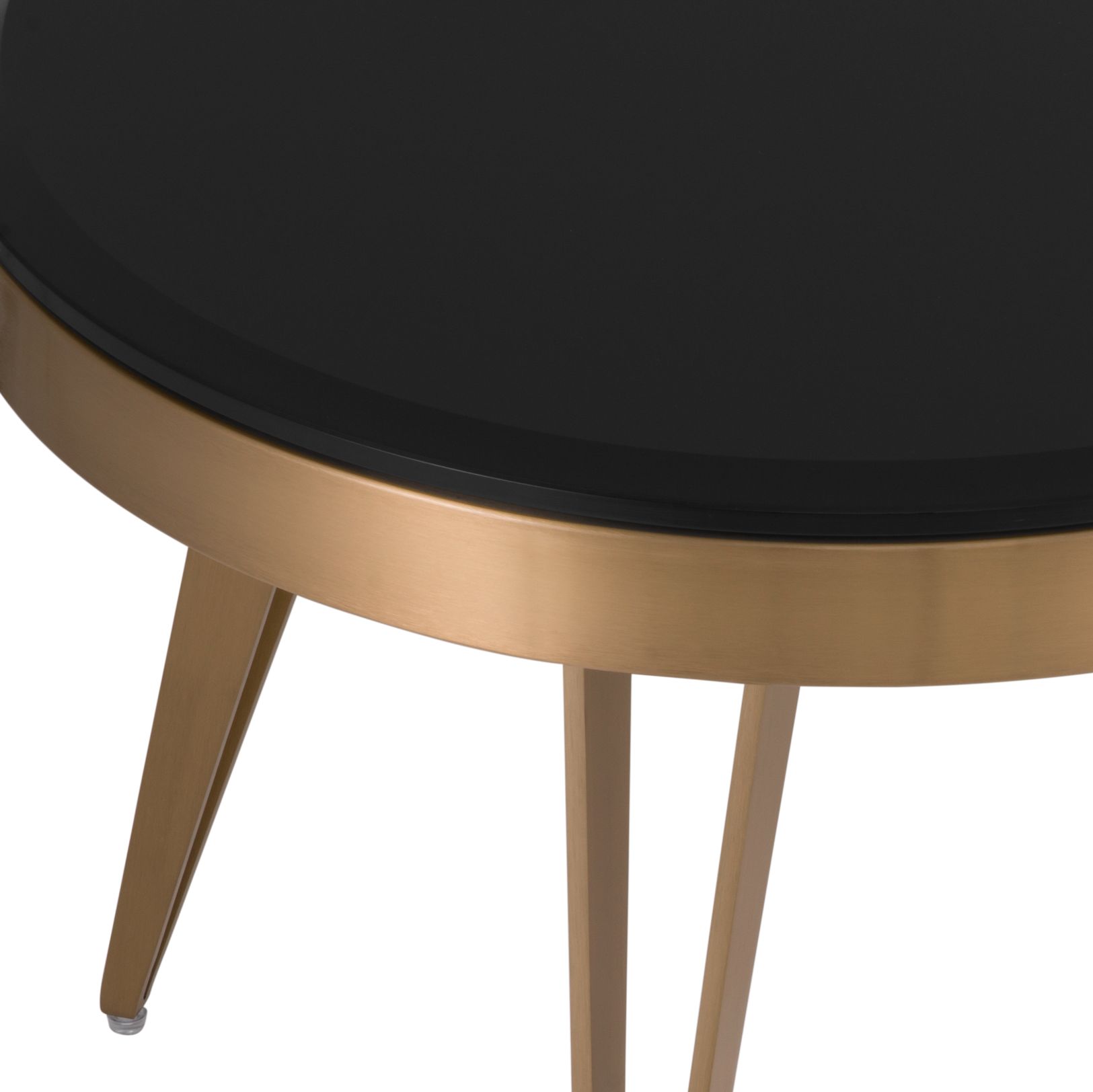 Rocco Side Table Brass 60 cm