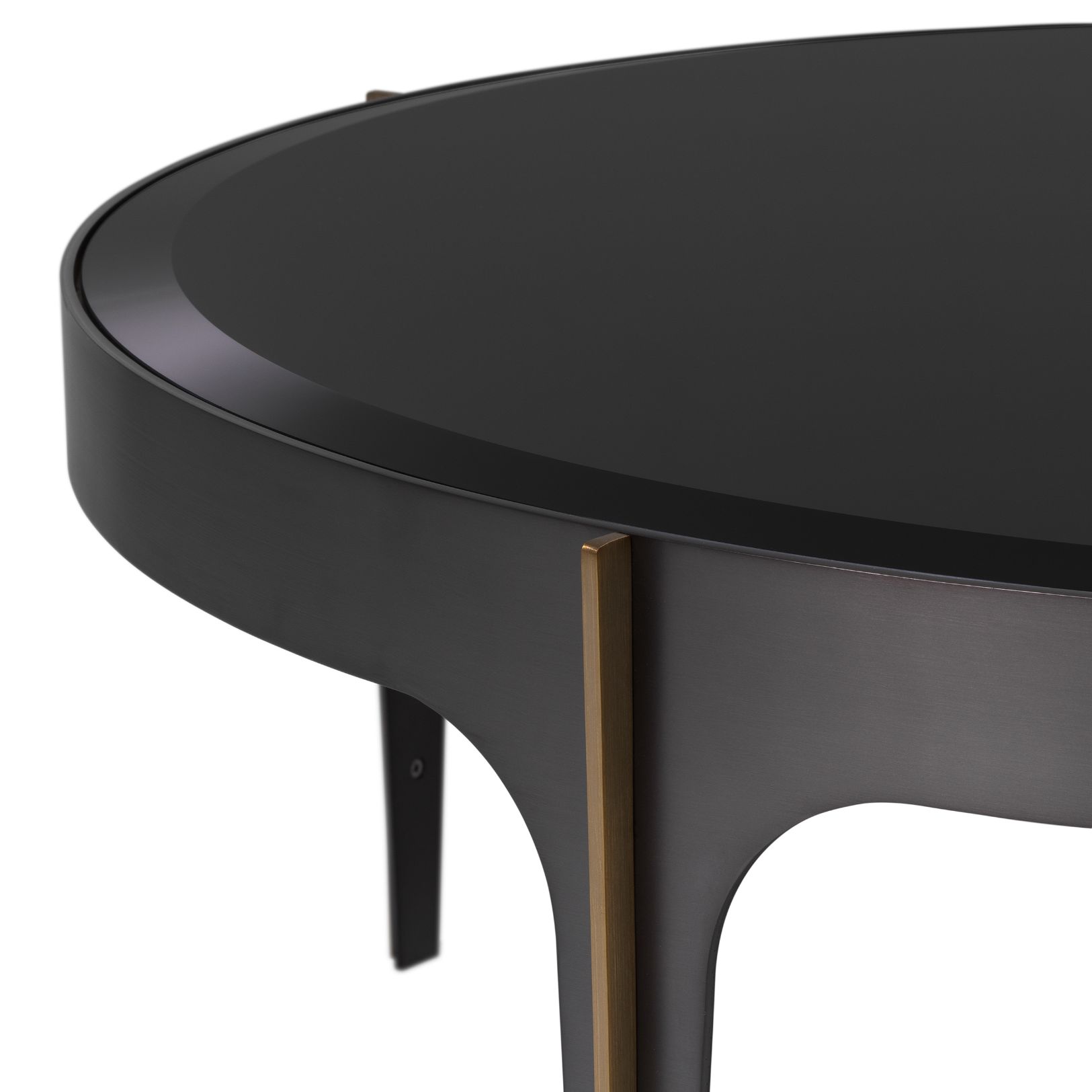 Artemisa Side Table Bronze/Glass 64 cm Artemisa Side Table Bronze/Glass 64 cm