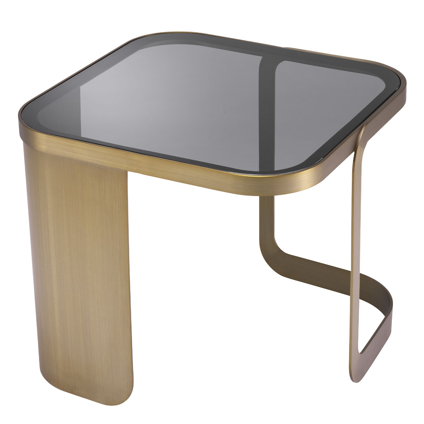 Numa Side Table Brass/Glass 49.5 cm Numa Side Table Brass/Glass 49.5 cm