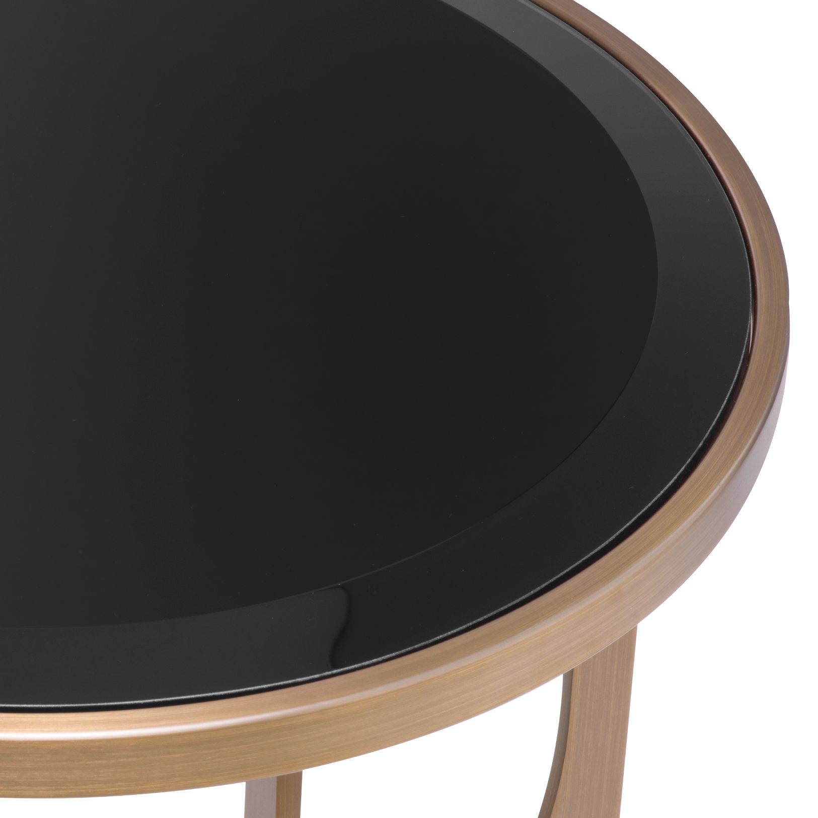 Elegance Side Table Brass/Glass 40.5 cm Elegance Side Table Brass/Glass 40.5 cm