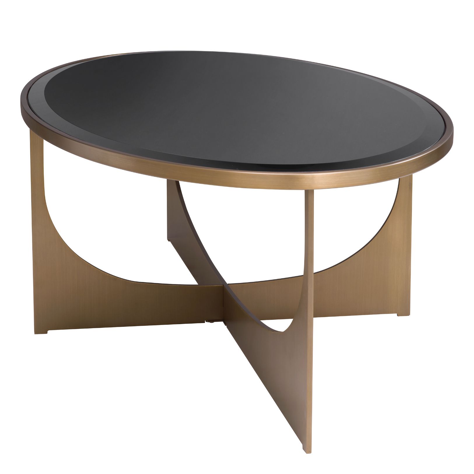 Elegance Soffbord Mässing/Glas 120 cm Elegance Soffbord Mässing/Glas 120 cm