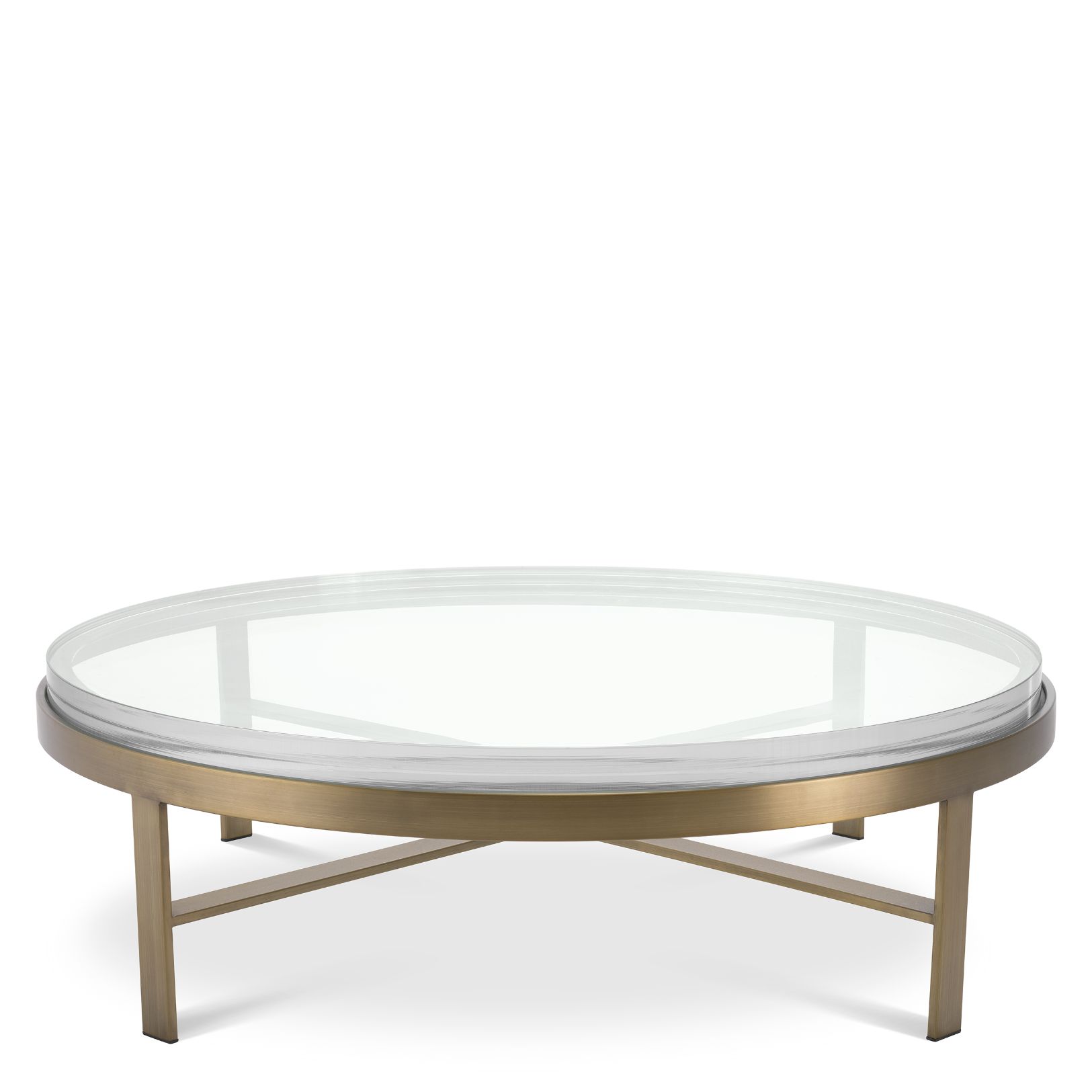 Hoxton Soffbord Mässing/Glas 97.5 cm Hoxton Soffbord Mässing/Glas 97.5 cm