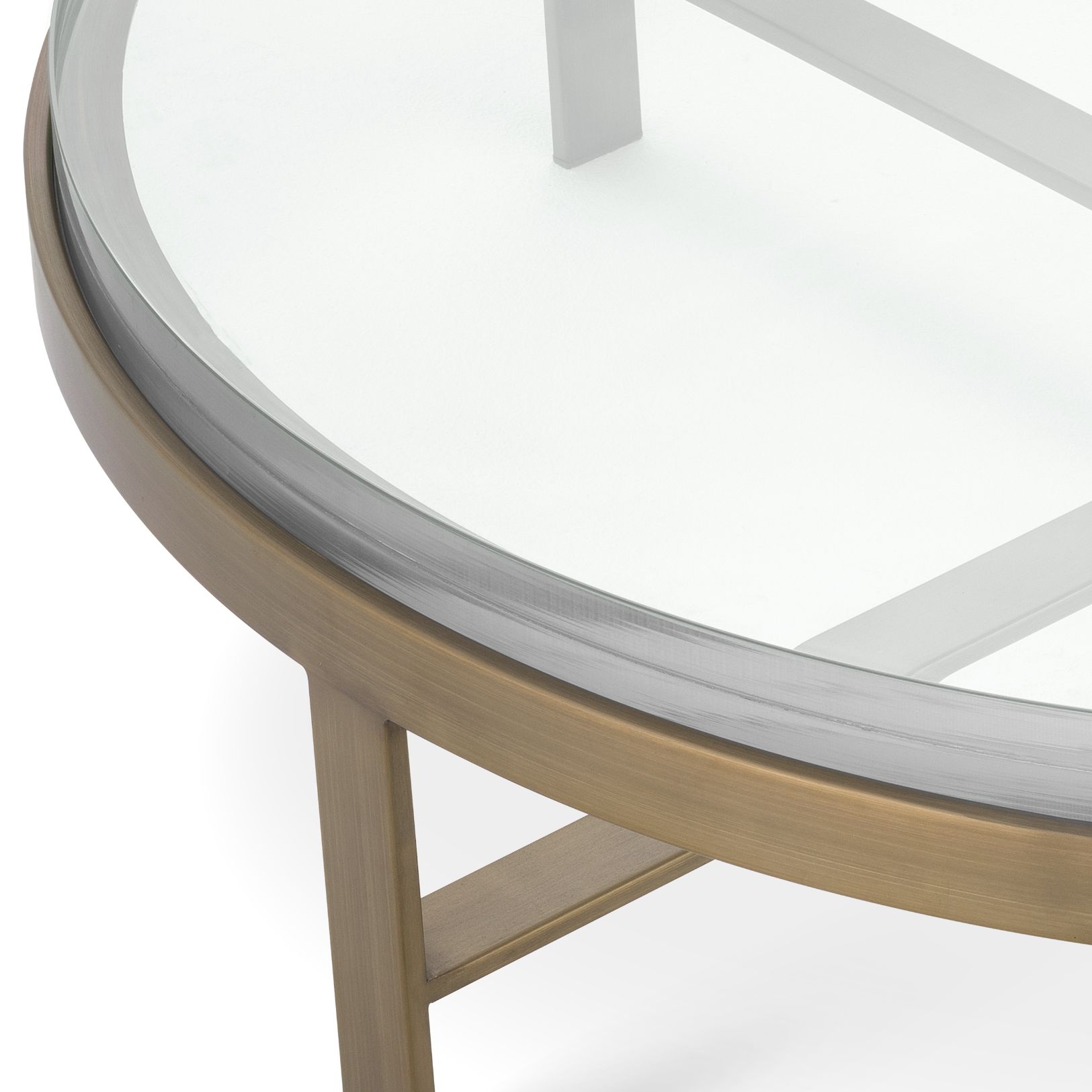 Hoxton Soffbord Mässing/Glas 97.5 cm Hoxton Soffbord Mässing/Glas 97.5 cm