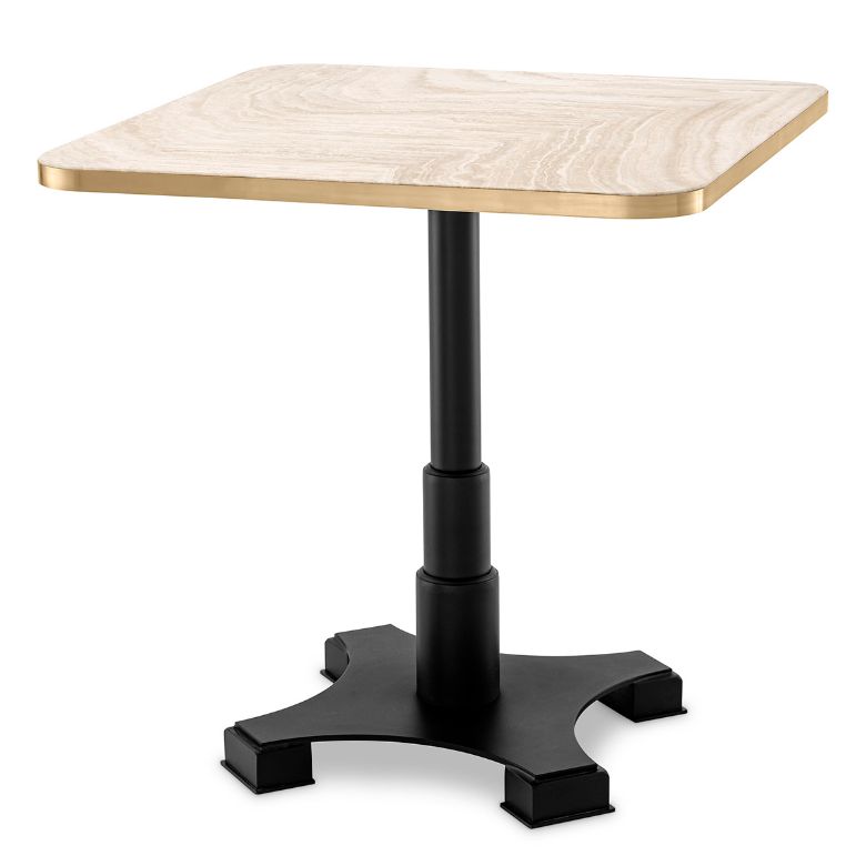 Avoria Dining Table Travertine 75 cm Avoria Dining Table Travertine 75 cm