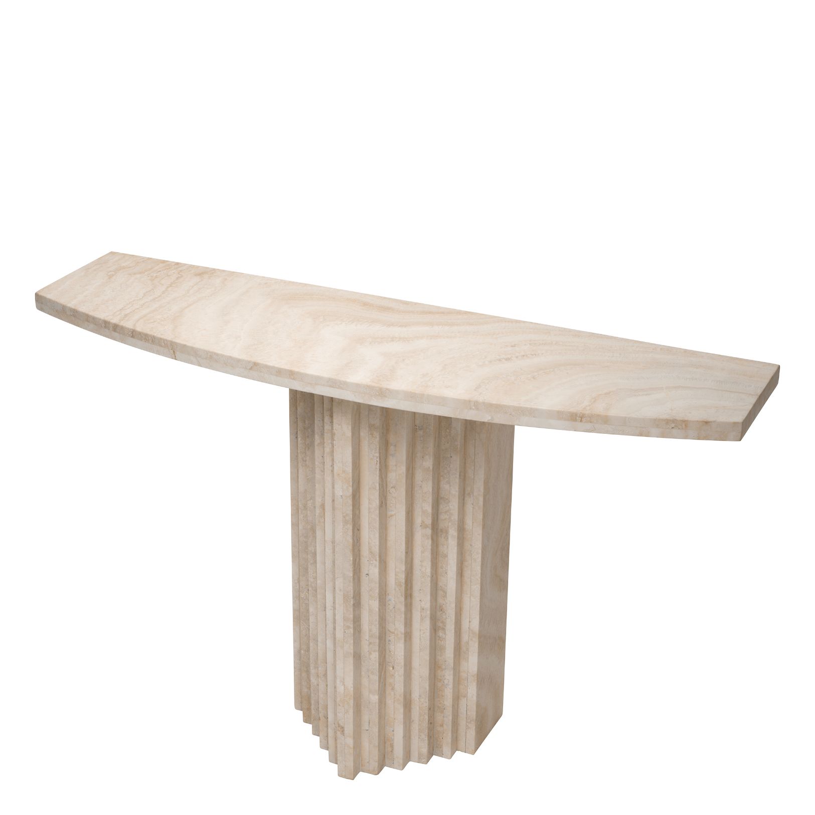 Atzaro Console Table Travertine 121.5 cm Atzaro Console Table Travertine 121.5 cm