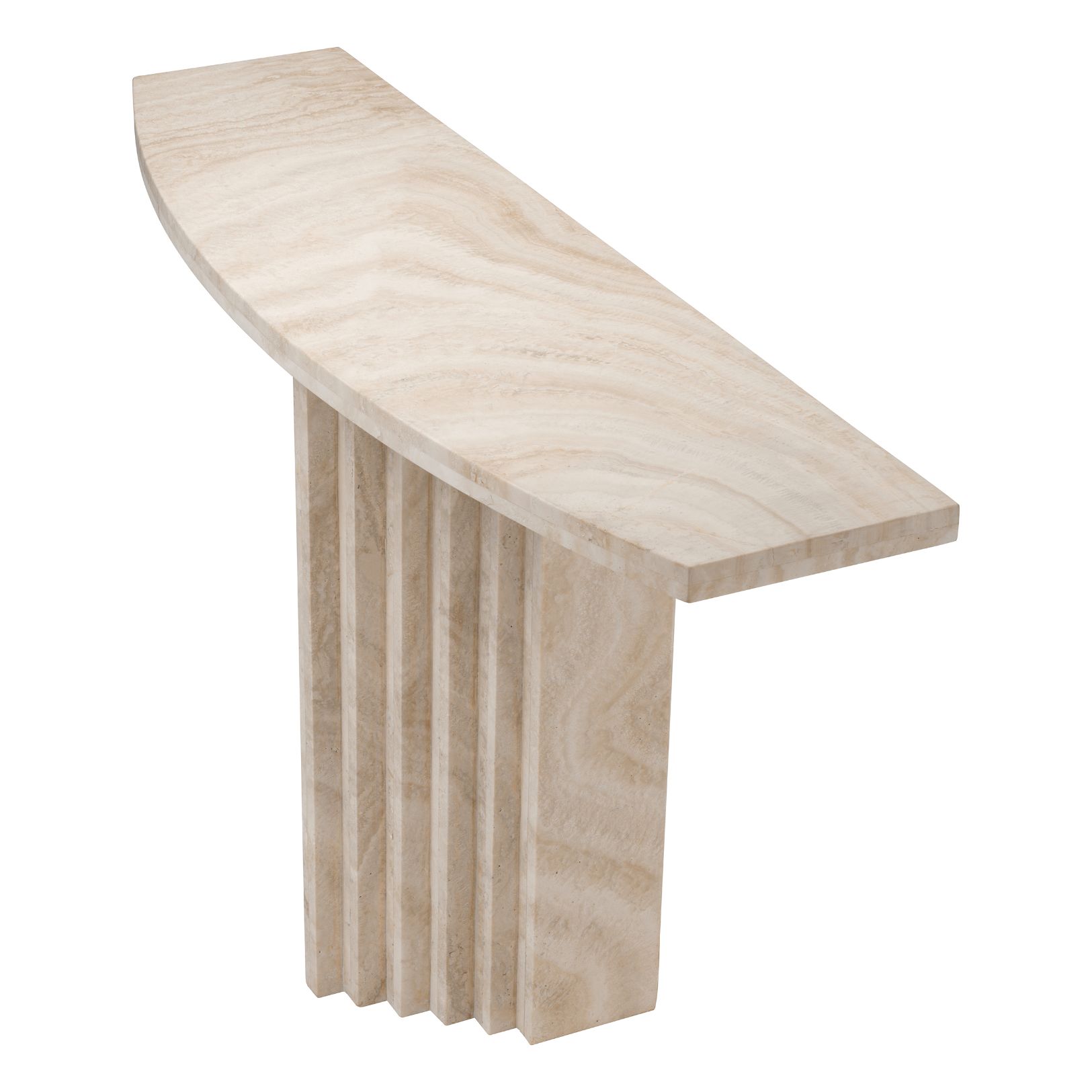 Atzaro Console Table Travertine 121.5 cm Atzaro Console Table Travertine 121.5 cm