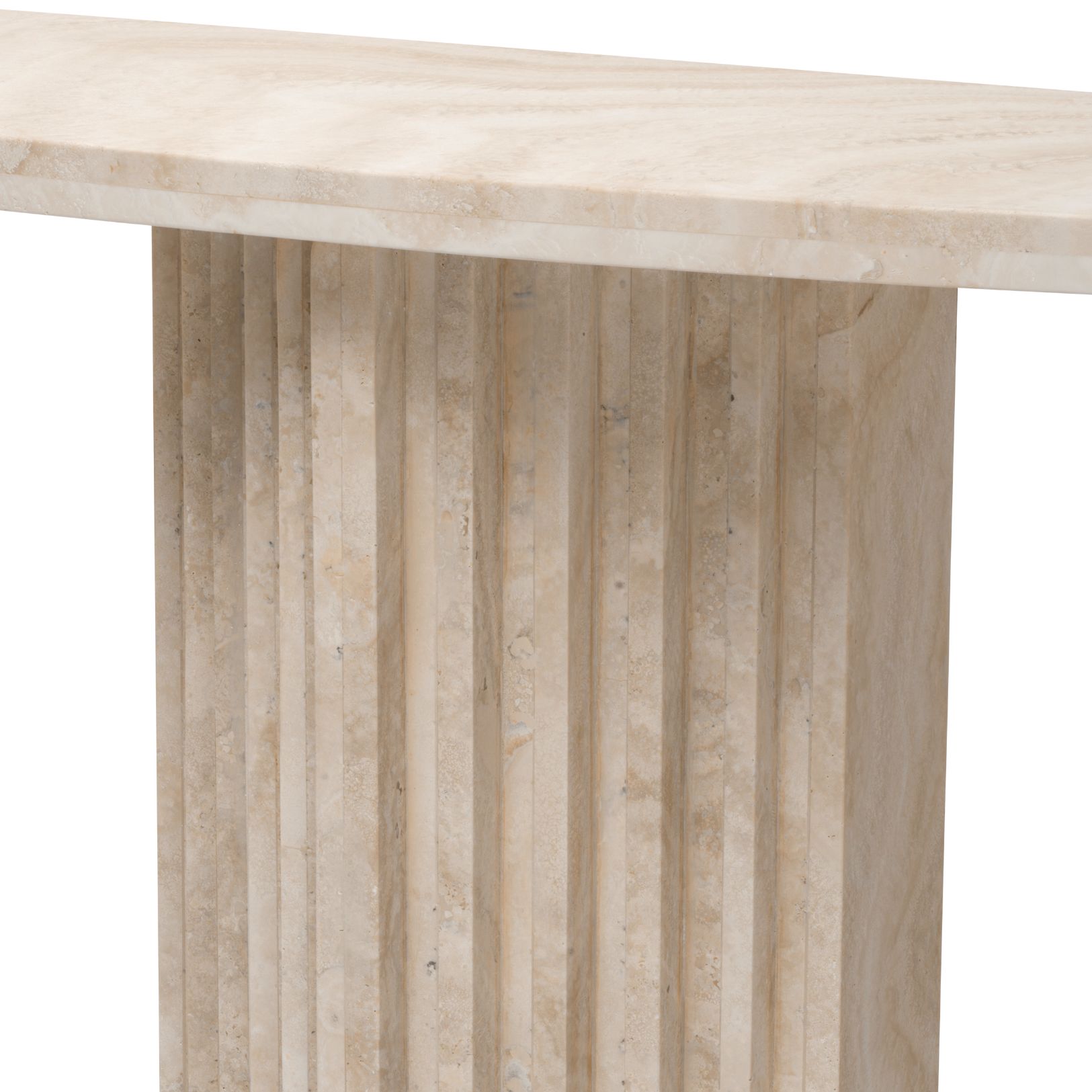 Atzaro Console Table Travertine 121.5 cm Atzaro Console Table Travertine 121.5 cm