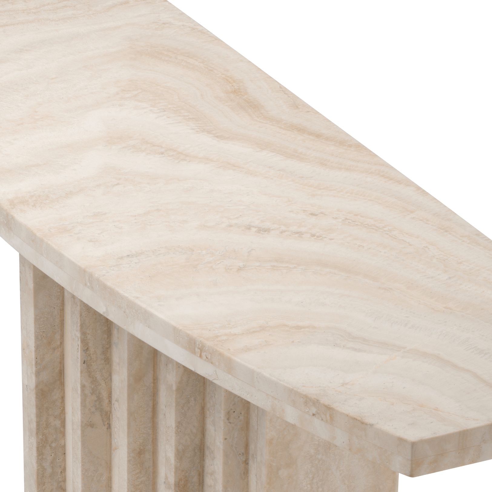 Atzaro Console Table Travertine 121.5 cm Atzaro Console Table Travertine 121.5 cm