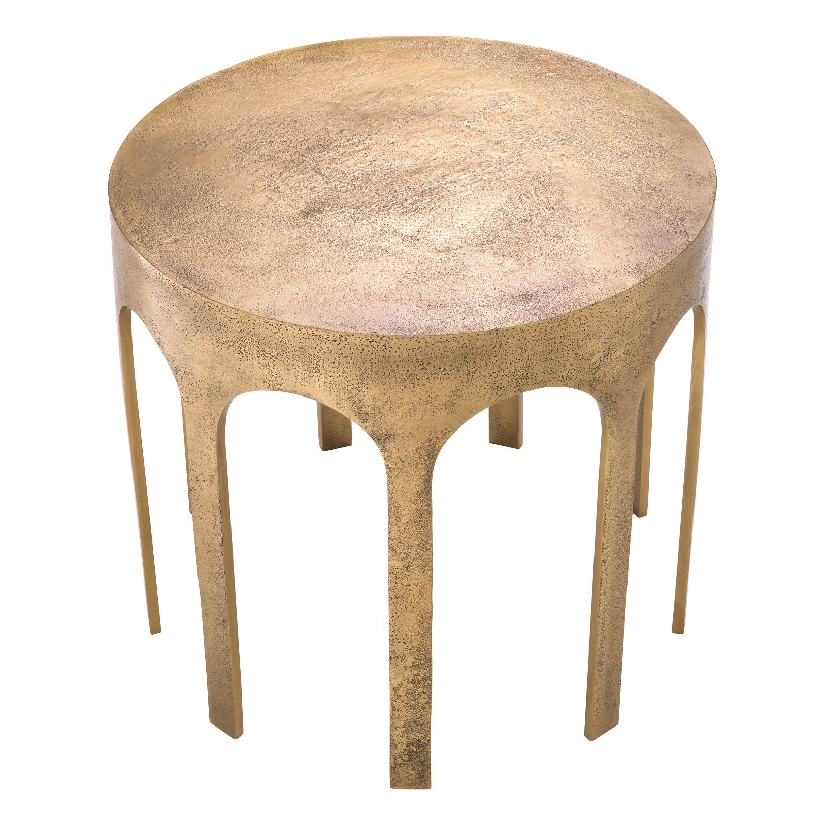Gardini Side Table Vintage Brass 55 cm Gardini Side Table Vintage Brass 55 cm