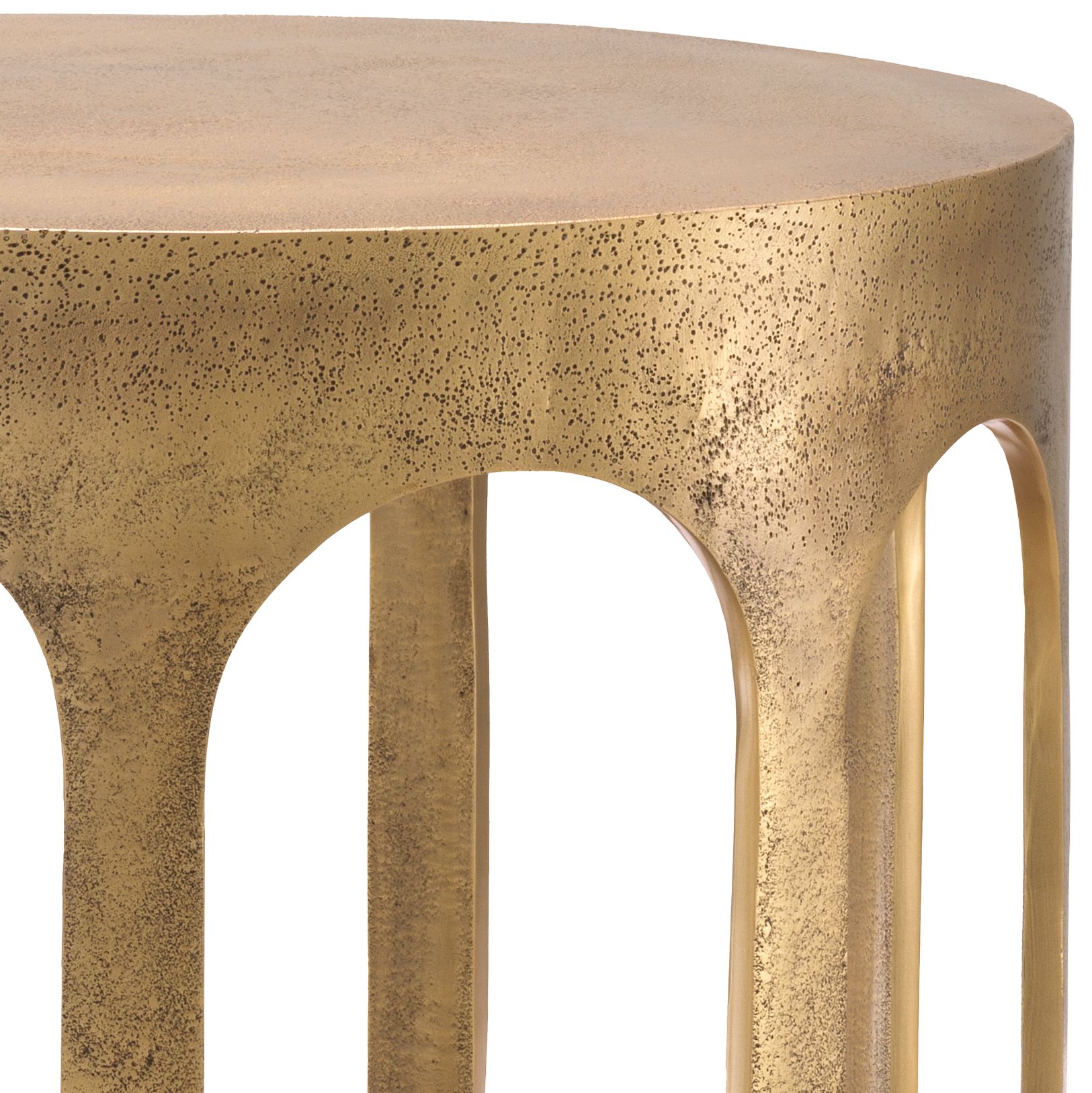 Gardini Side Table Vintage Brass 55 cm Gardini Side Table Vintage Brass 55 cm