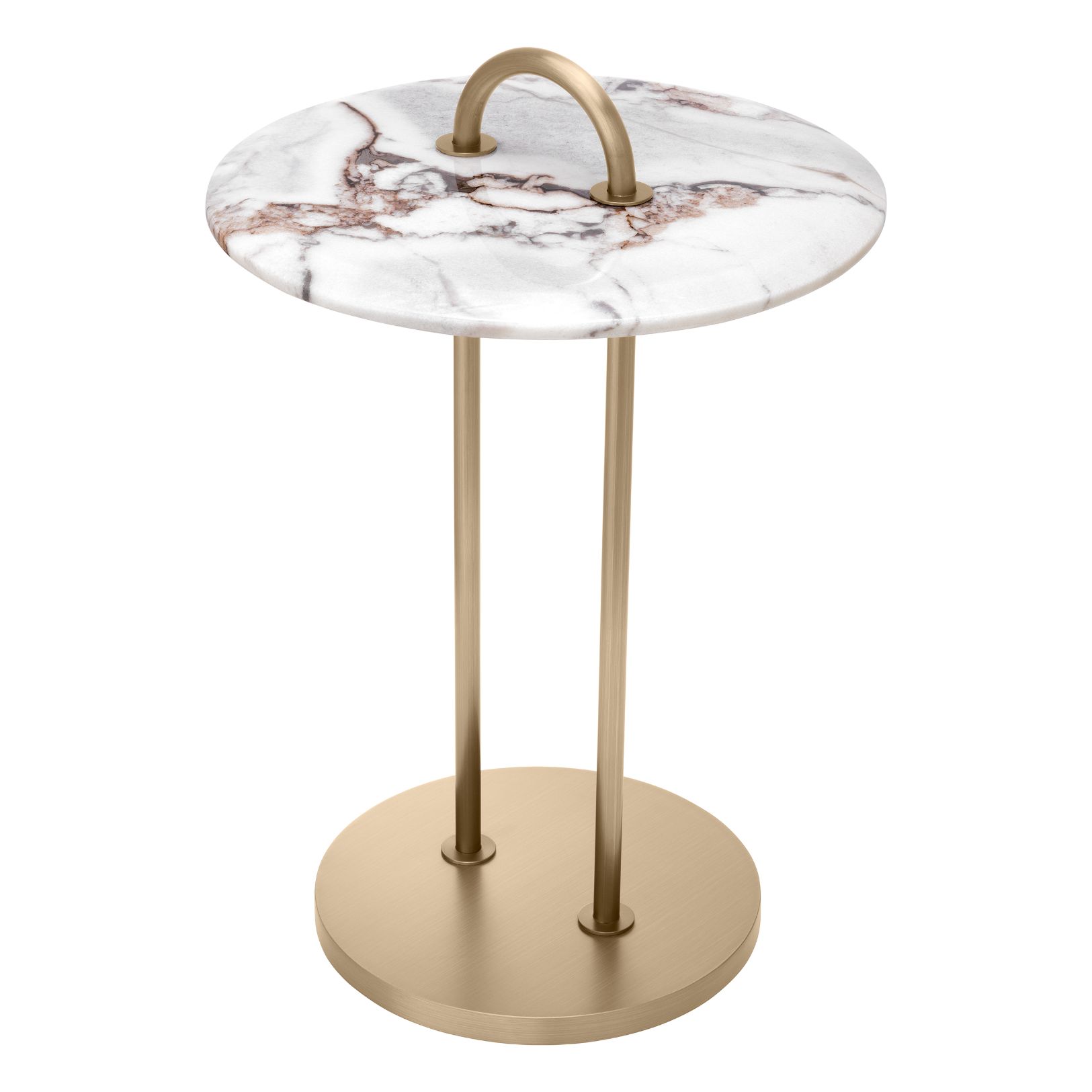 Zappa Side Table Marble/Brass 38.5 cm Zappa Side Table Marble/Brass 38.5 cm