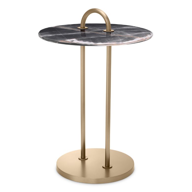 Zappa Side Table Marble/Brass 38.5 cm Zappa Side Table Marble/Brass 38.5 cm