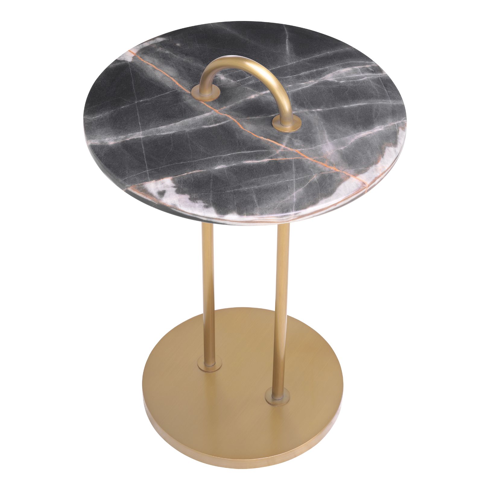 Zappa Side Table Marble/Brass 38.5 cm Zappa Side Table Marble/Brass 38.5 cm