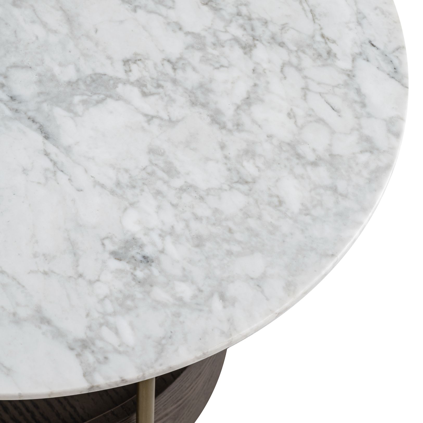 Faye Side Table Marble/Brass 59.5 cm Faye Side Table Marble/Brass 59.5 cm