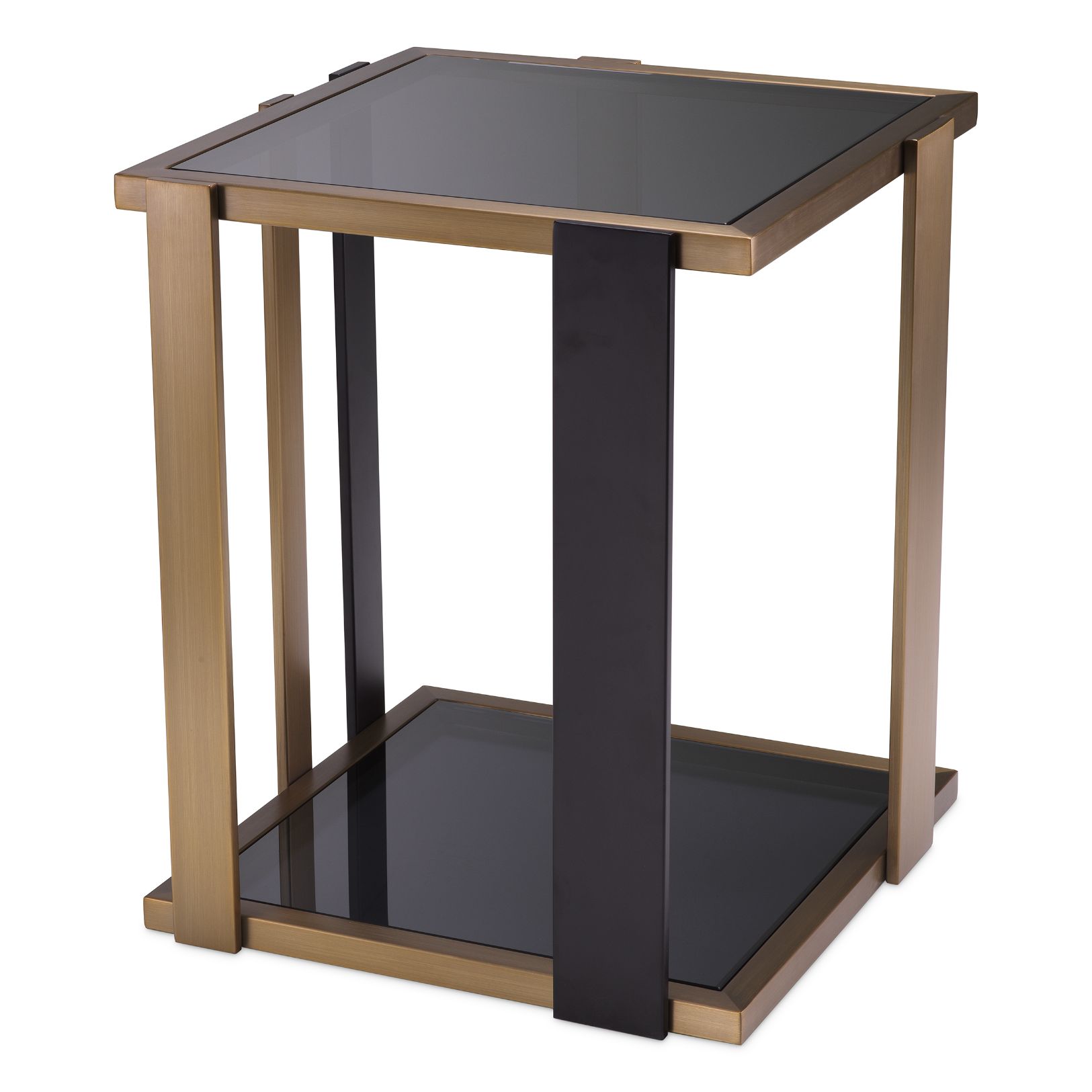 Clio Side Table Brass/Glass 47.5 cm Clio Side Table Brass/Glass 47.5 cm
