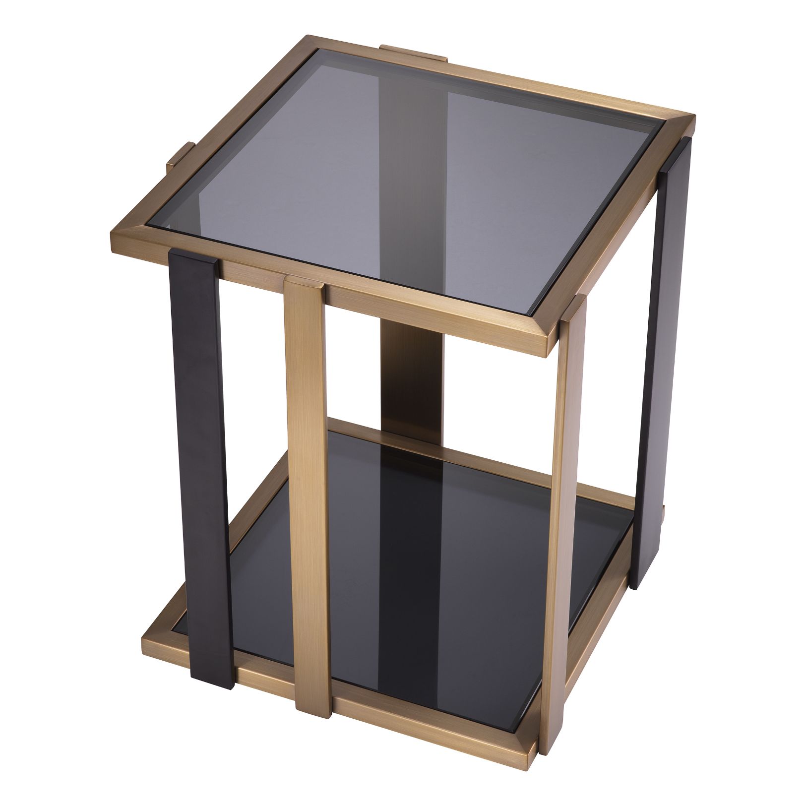 Clio Side Table Brass/Glass 47.5 cm Clio Side Table Brass/Glass 47.5 cm