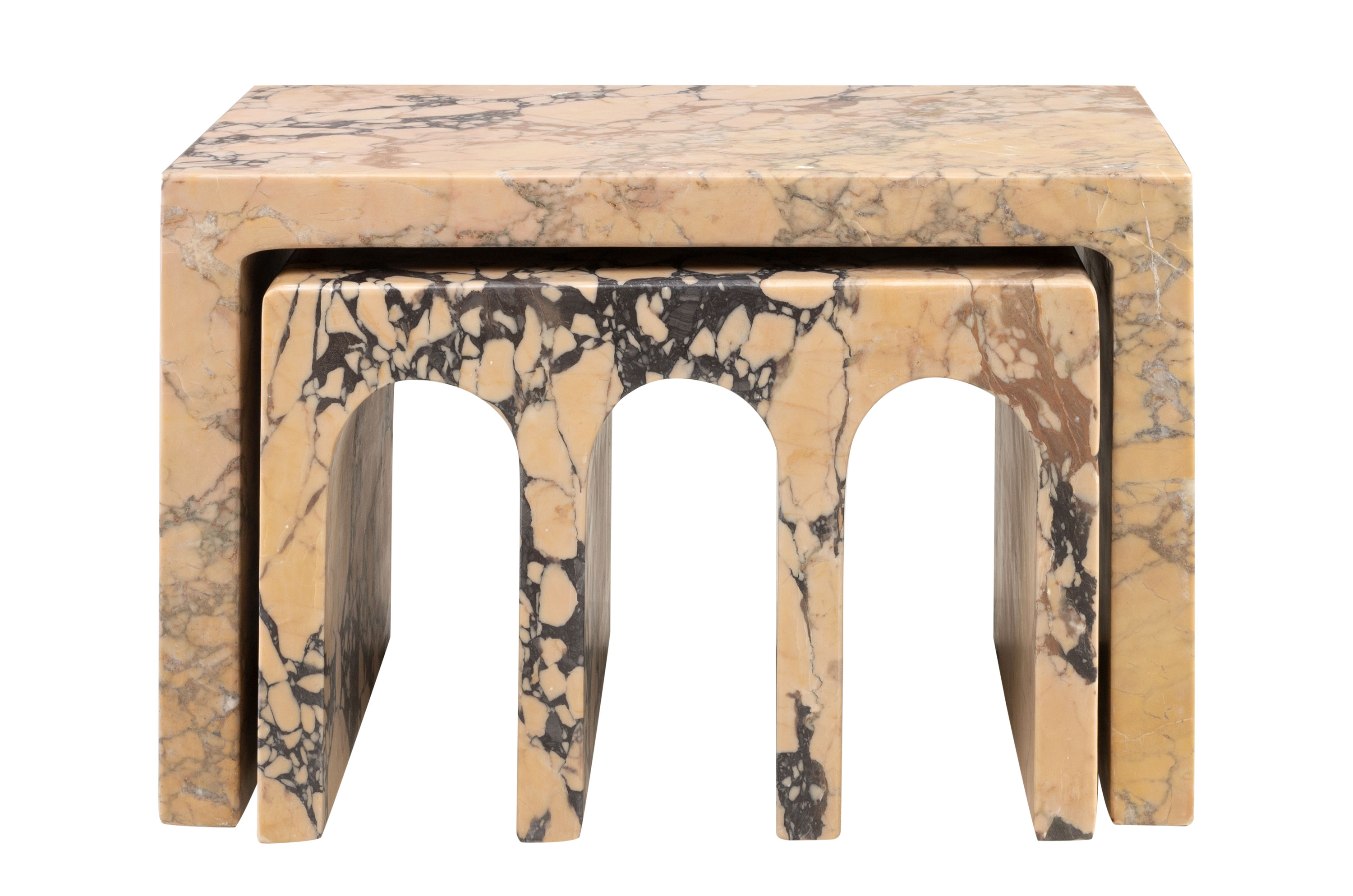 Segovia coffee table marble set of 2 tables 65.5 cm Segovia coffee table marble set of 2 tables 65.5 cm