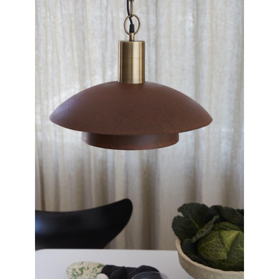 Bolton Taklampa / Rost 45cm