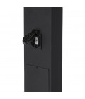 Luton stolpbelysning 230 V IP45 svart 100 cm PR Home Luton stolpbelysning 230 V IP45 svart 100 cm