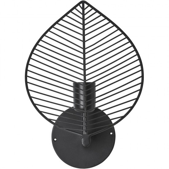 Elm vägglampa svart 33 cm Elm vägglampa svart 33 cm