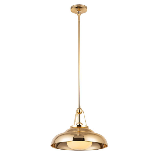 Palmetto 1-lt ceiling light polished brass 36.8 cm Palmetto 1-lt ceiling light polished brass 36.8 cm