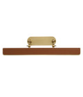 Valise LED tavelbelsning vintage mässing/cognac läder 80 cm Alora Valise LED tavelbelsning vintage mässing/cognac läder 80 cm