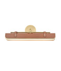 Valise LED vägglampa vintage mässing/cognac läder 50.2 cm Alora Valise LED vägglampa vintage mässing/cognac läder 50.2 cm
