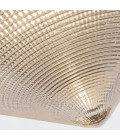 Willard 1-ljus liten infälld taklampa urban brons/klar 25,9 cm