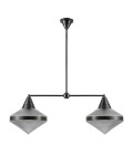 Willard 2-ljus linjär taklampa urban brons/klar 103.1 cm Alora Willard 2-ljus linjär taklampa urban brons/klar 103.1 cm