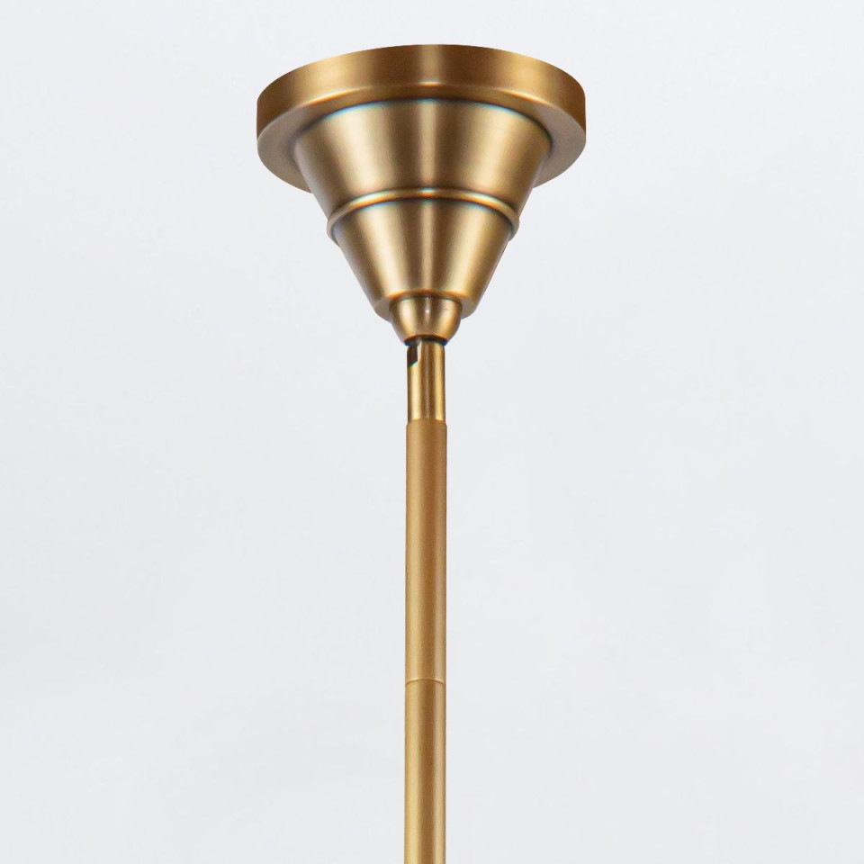 Willard 2-ljus linjär taklampa vintage mässing/klar 103.1 cm