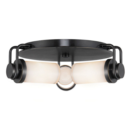 Wynwood 3-ljus plafond urban brons/vit 42,2 cm Wynwood 3-ljus plafond urban brons/vit 42,2 cm