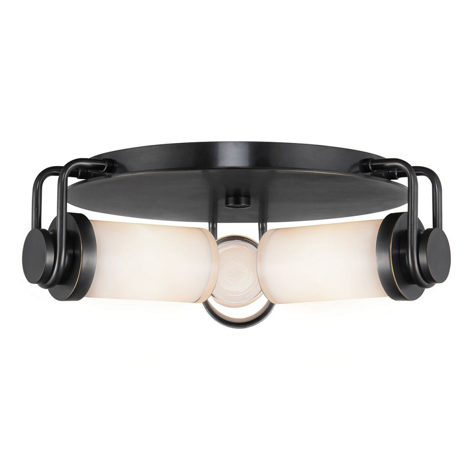 Wynwood 3-ljus plafond urban brons/vit 42,2 cm Alora Wynwood 3-ljus plafond urban brons/vit 42,2 cm