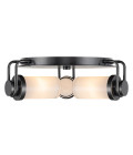 Wynwood 3-ljus plafond urban brons/vit 42,2 cm Alora Wynwood 3-ljus plafond urban brons/vit 42,2 cm