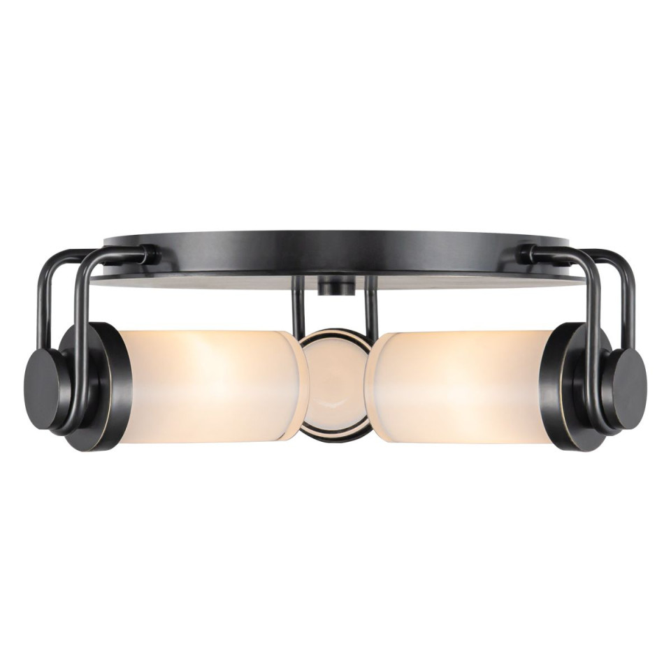 Wynwood 3-ljus plafond urban brons/vit 42,2 cm Alora Wynwood 3-ljus plafond urban brons/vit 42,2 cm