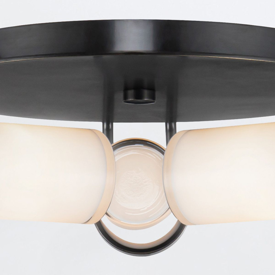 Wynwood 3-ljus plafond urban brons/vit 42,2 cm Alora Wynwood 3-ljus plafond urban brons/vit 42,2 cm