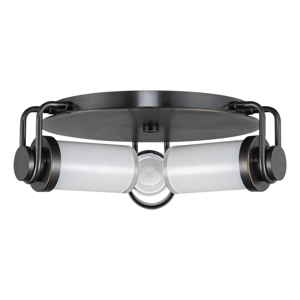 Wynwood 3-ljus plafond urban brons/vit 42,2 cm Alora Wynwood 3-ljus plafond urban brons/vit 42,2 cm
