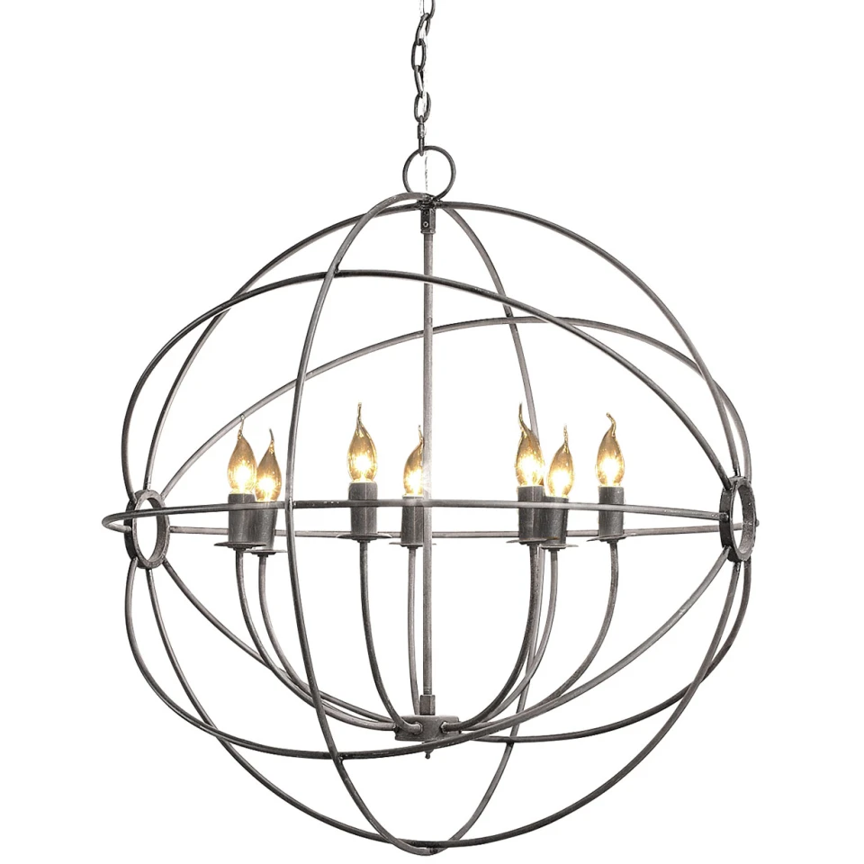 Rome Taklampa Järn 80cm