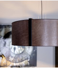 Calgary Ceiling Light Brown Leather 82cm Artwood Artwood Calgary Ceiling Light Brown Leather 82cm Artwood