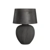 Pasadena Bordslampa Grå Keramik 50cm