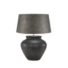 Modena Table Lamp 42cm Brown Ceramic